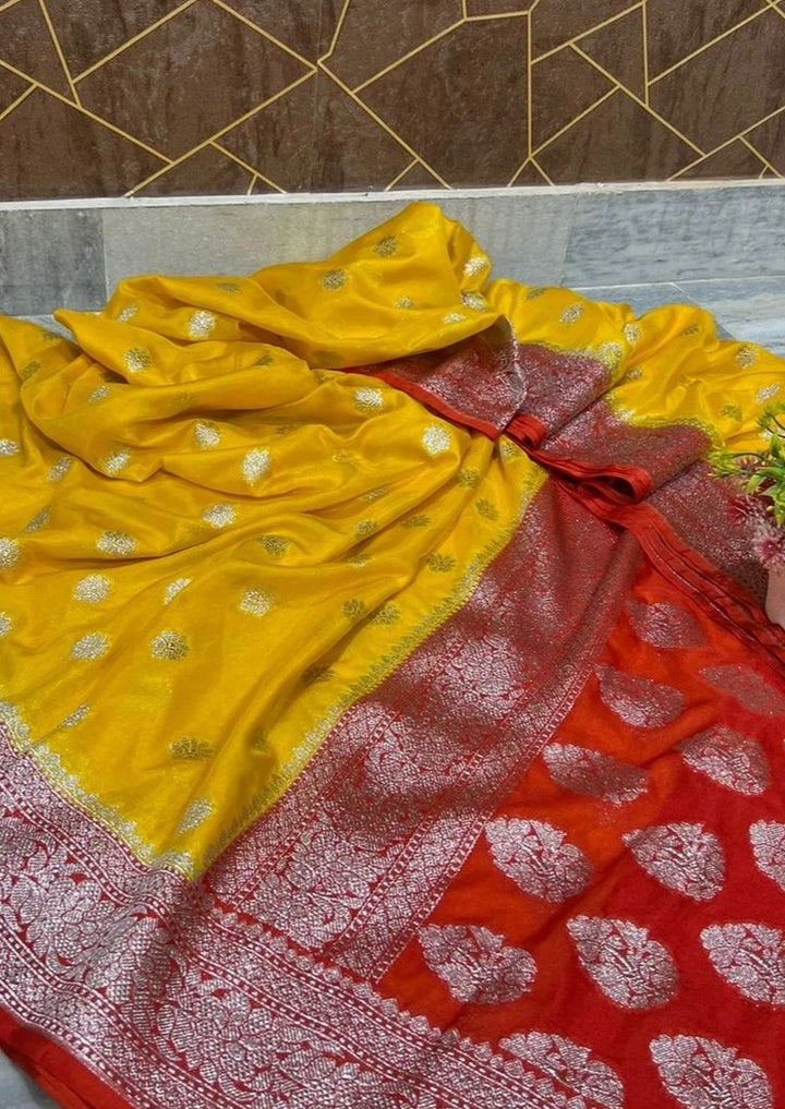 Banarasi Semi Katan Silk saree