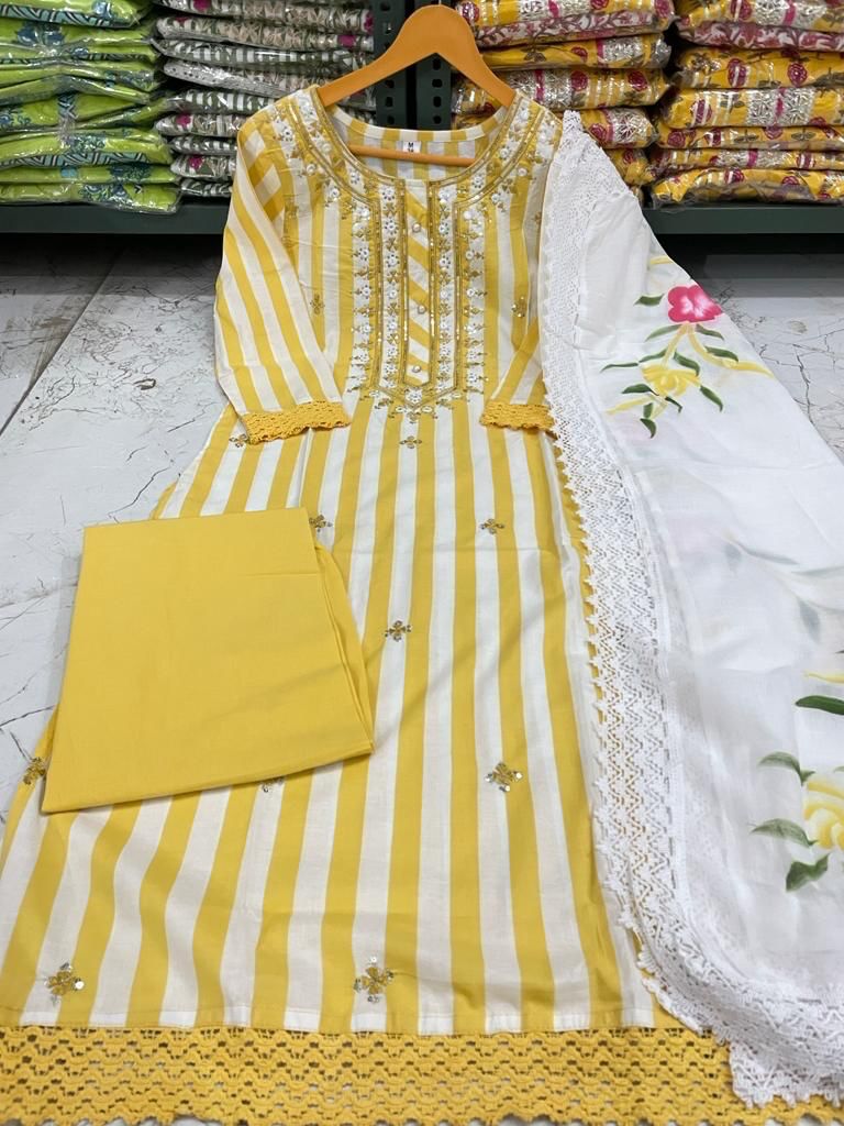 Cotton Kurti Set