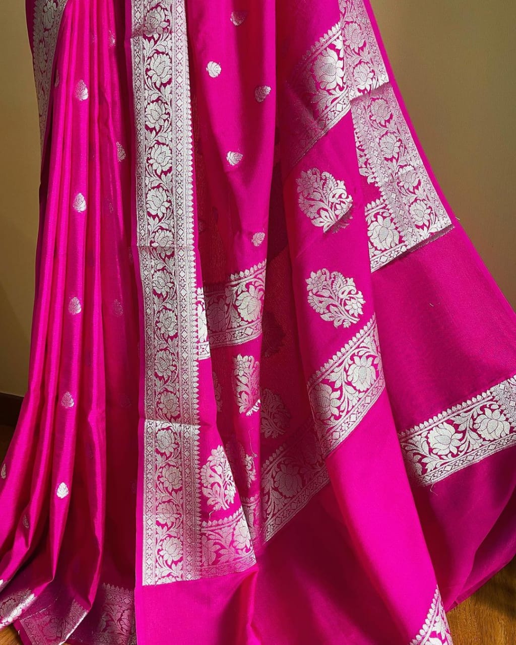 Banarasi Semi Georgette Soft Silk  Saree