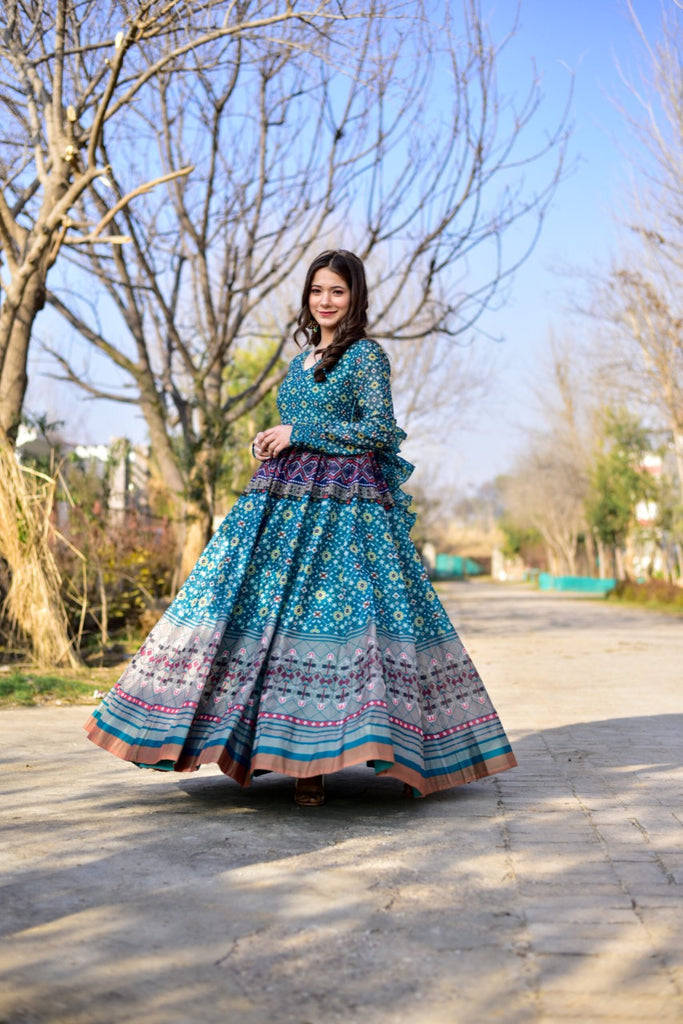 Designer Jaipuri Gown