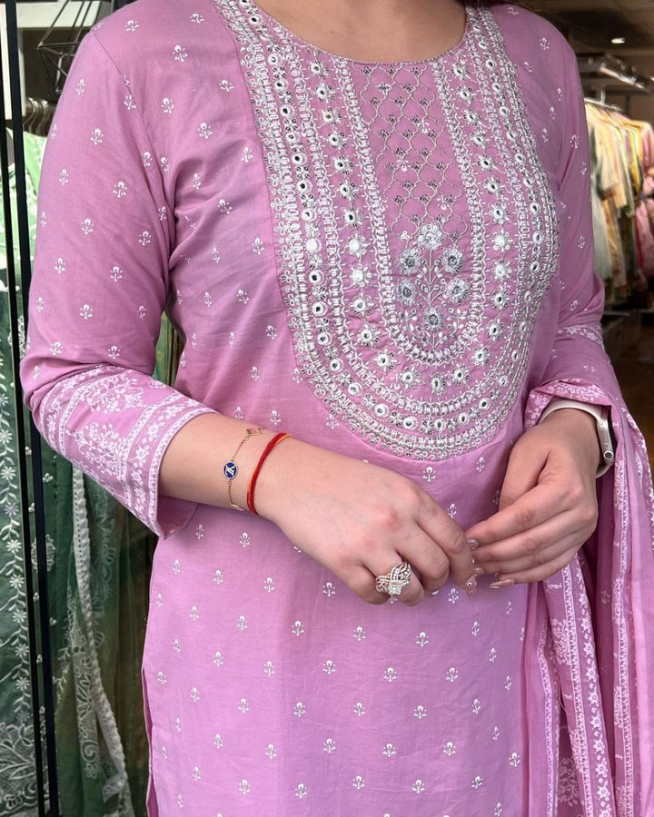 Kurti Pant Dupatta Set