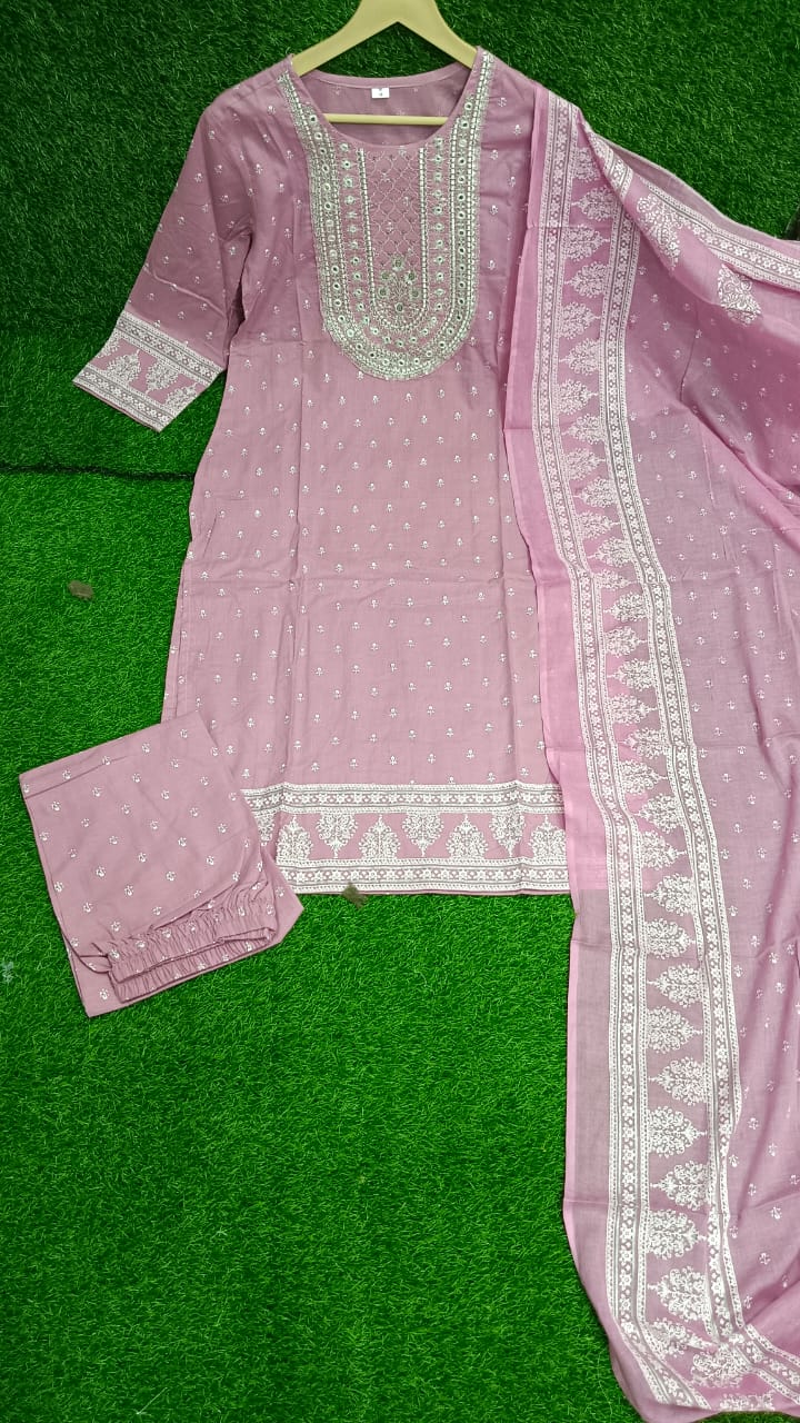 Kurti Pant Dupatta Set