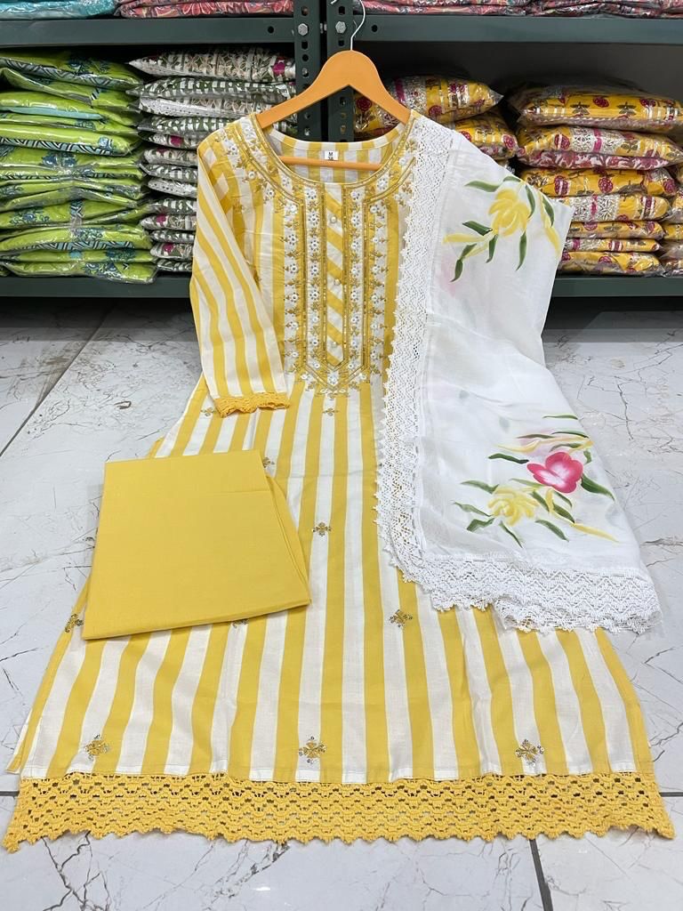 Cotton Kurti Set