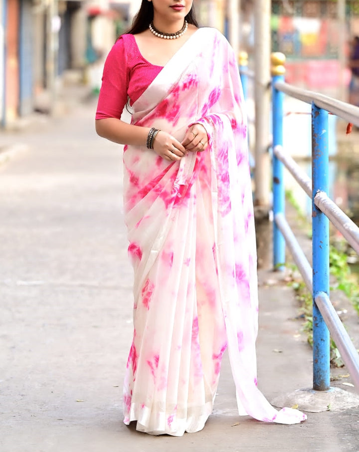 Chiffon Saree