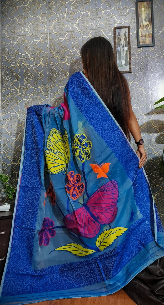 Bengal Dhakai Jamdani Saree