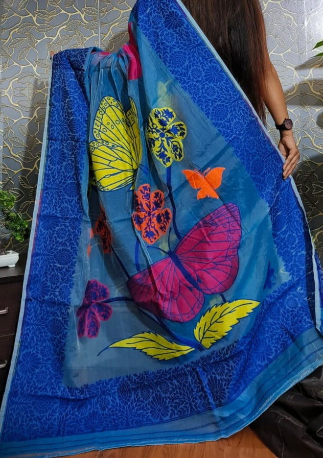 Bengal Dhakai Jamdani Saree