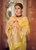 Fancy Designer Linen Banarasi Saree