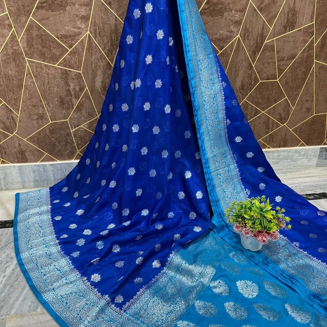 Banarasi Semi Katan Silk saree