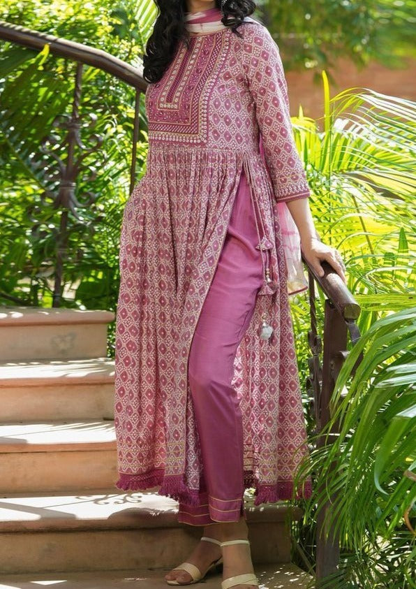 Kurti Pant Dupatta Set