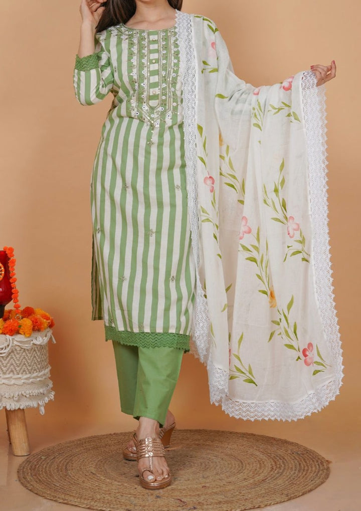 Cotton Kurti Set