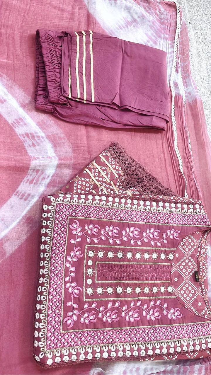 Kurti Pant Dupatta Set