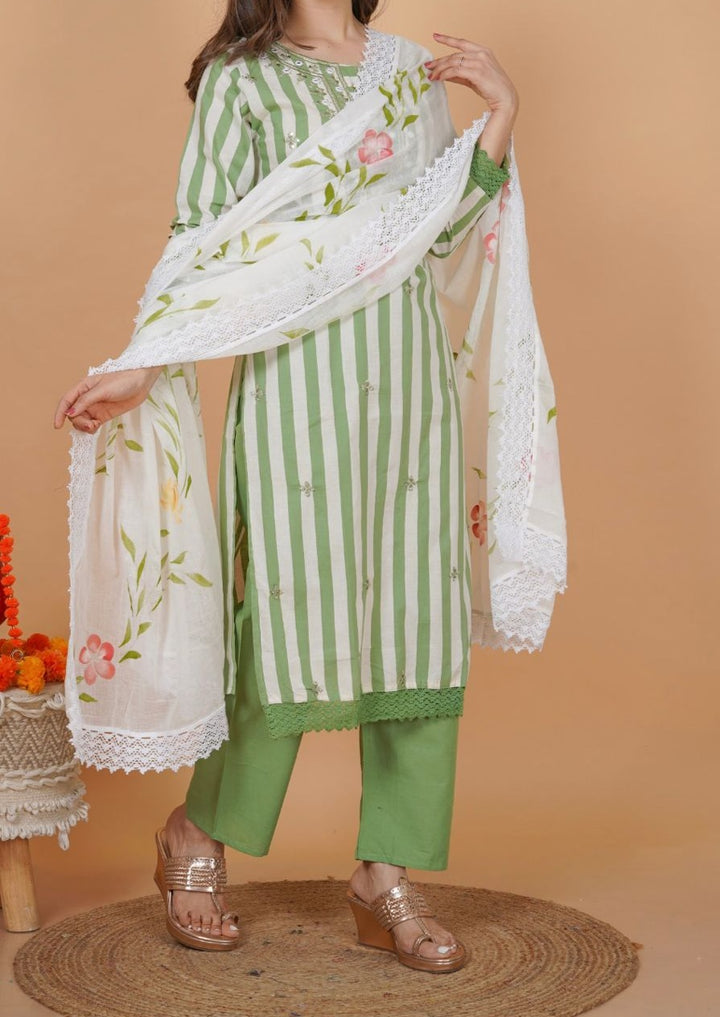 Cotton Kurti Set