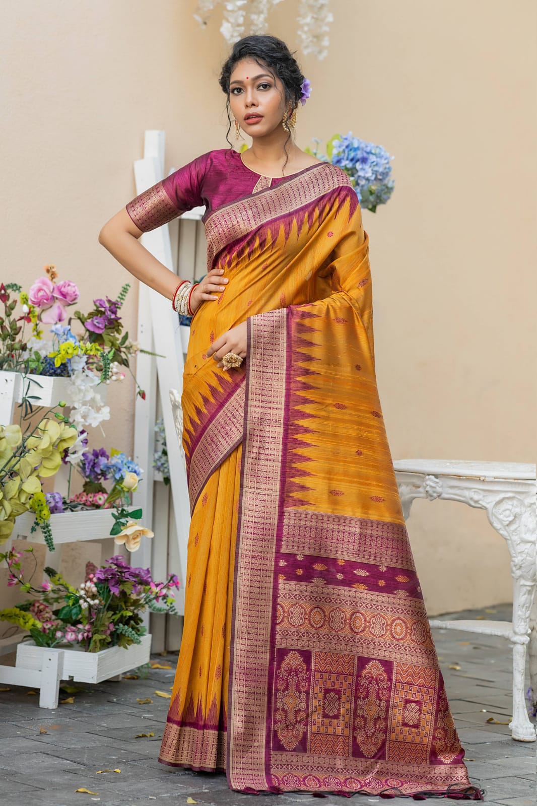 Tussar Silk Saree