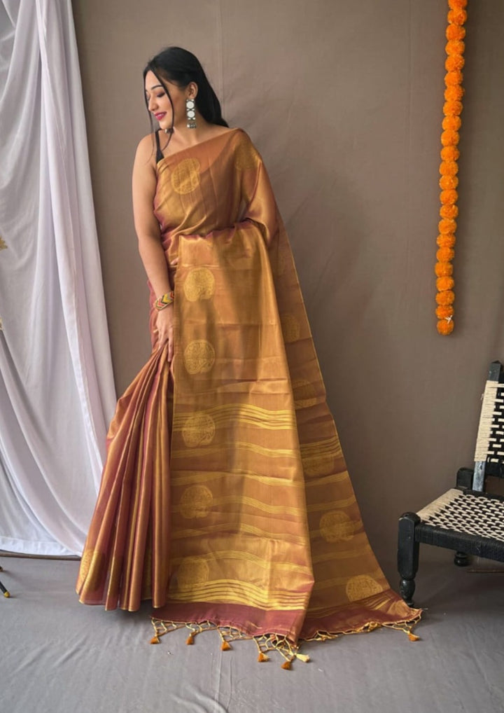 Banarasi  Tissue Silk SareeBanarasi  Tissue Silk Saree