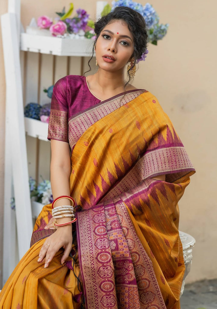 Tussar Silk Saree