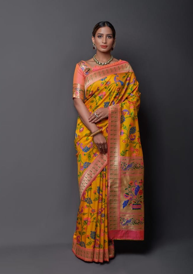 Paithani Trendy Designer Saree