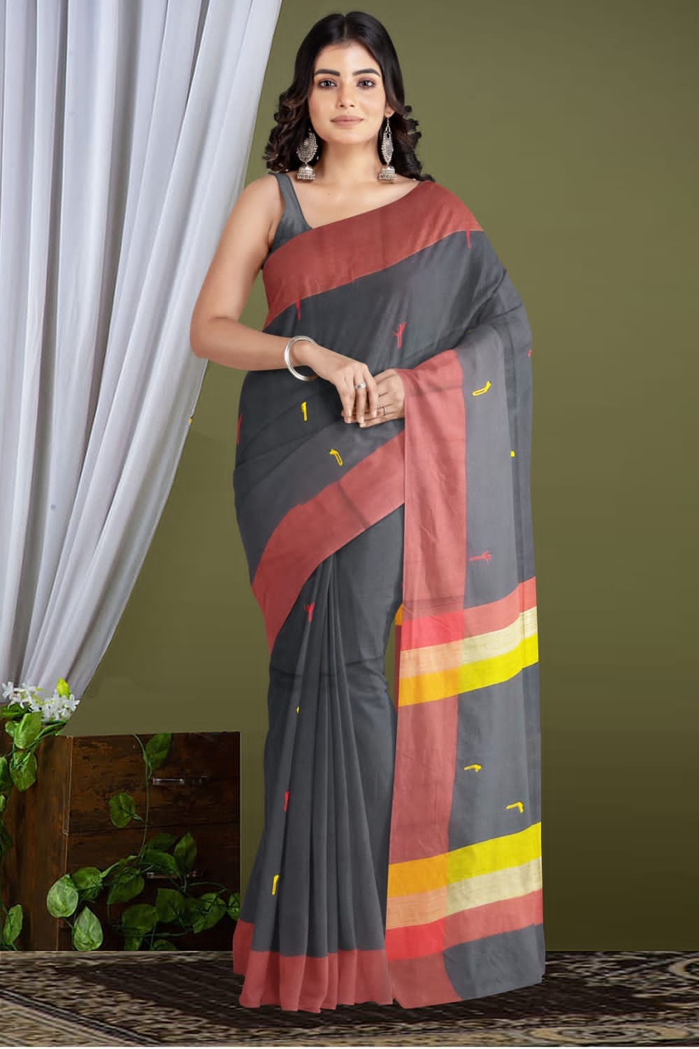 Bengal Khadi Saree