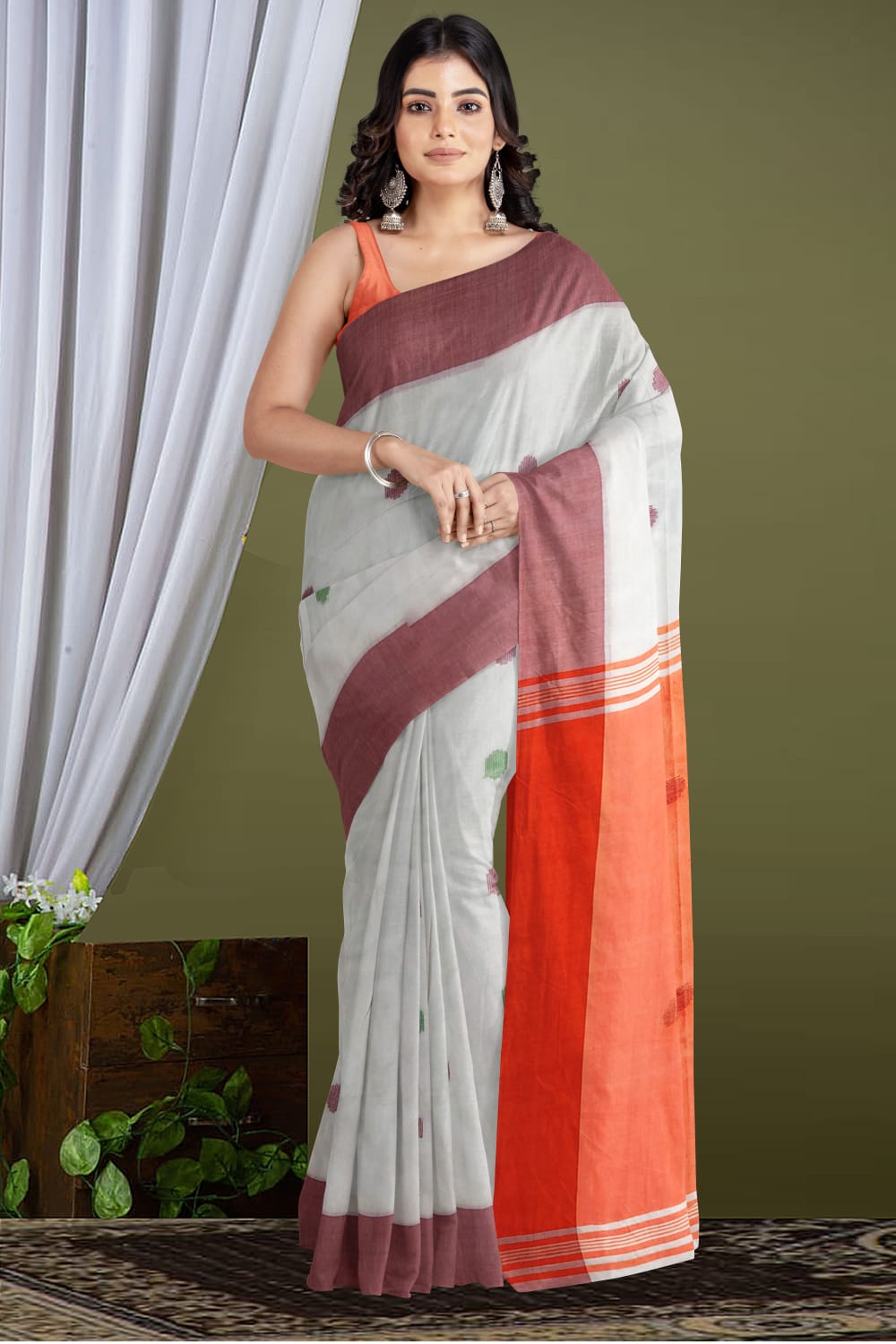 Elegant Cotton Saree Styling | Shop Cotton Sarees Online