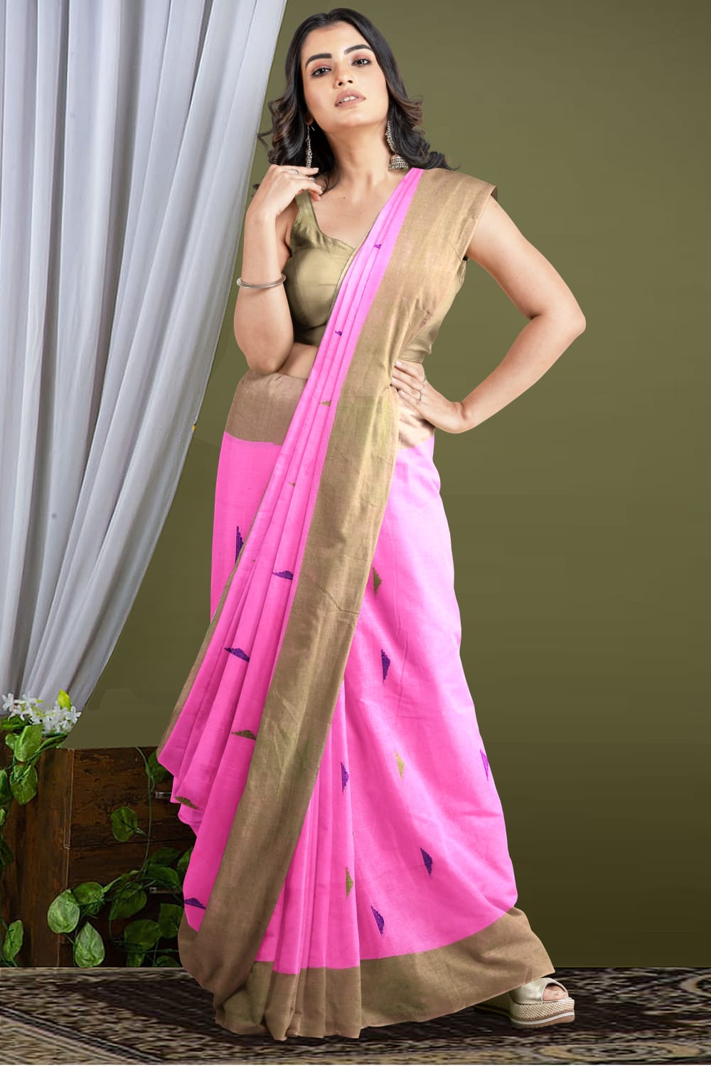 Khadi Cotton Saree