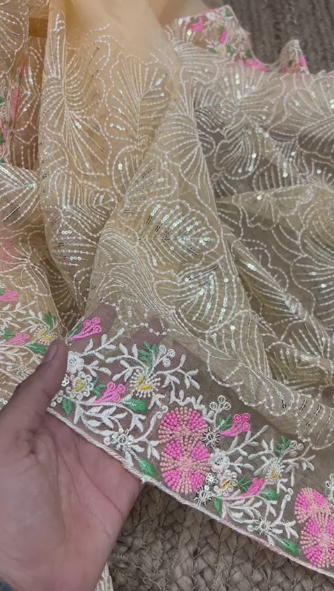 Organza Saree