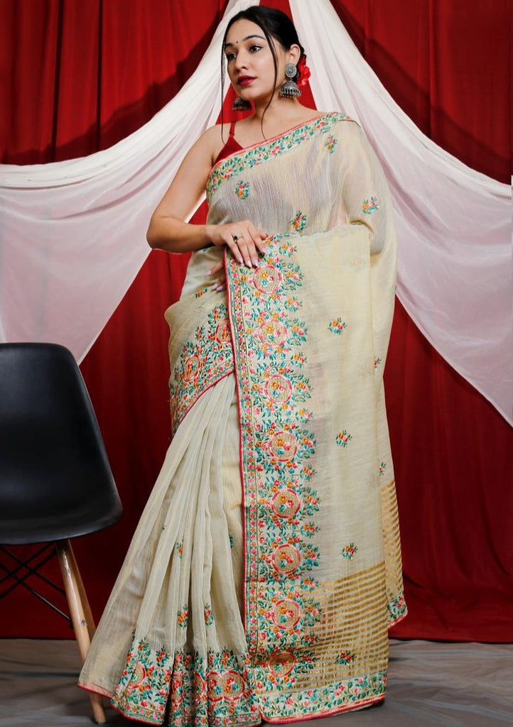 Tussar Silk Saree