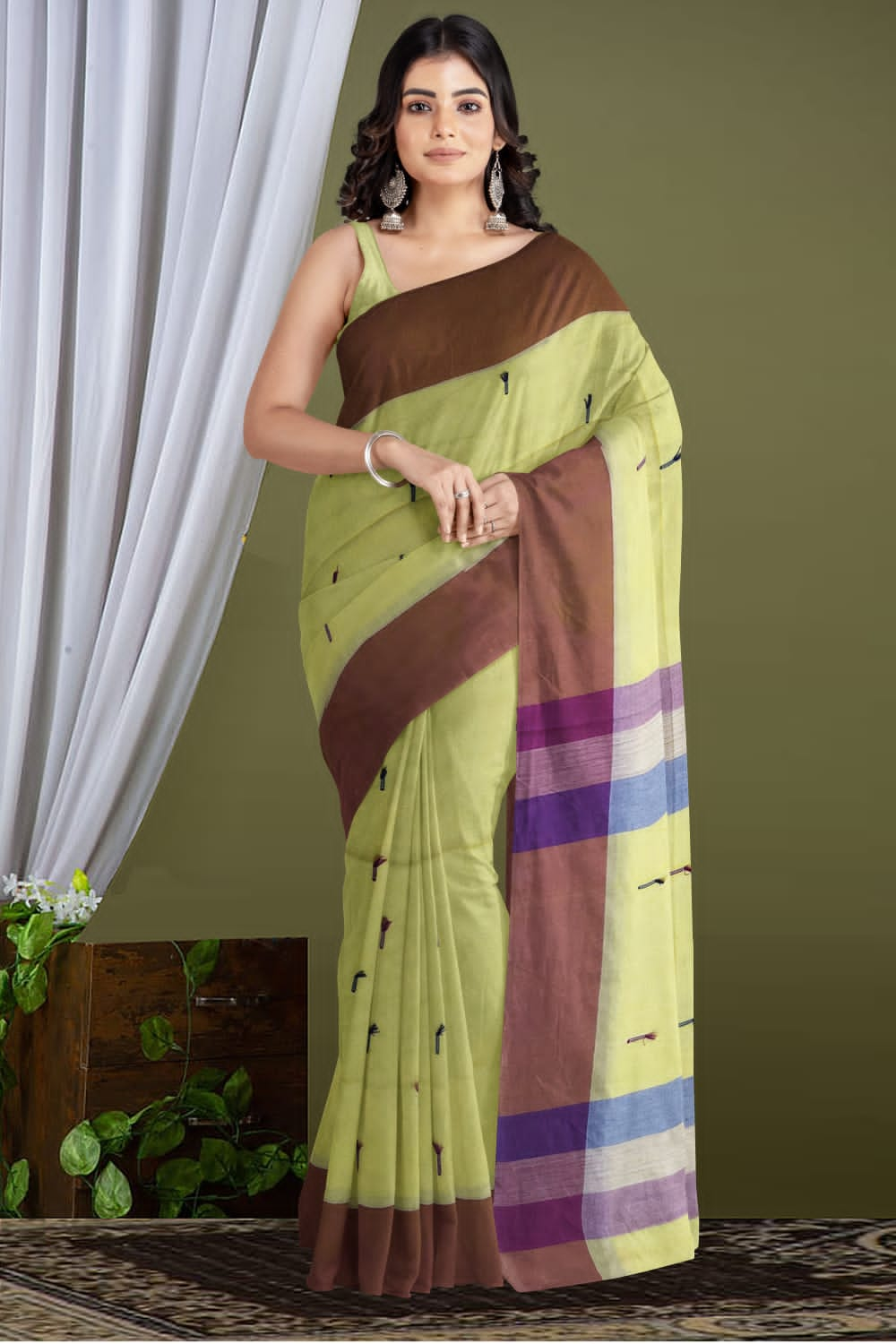 Bengal Khadi Saree