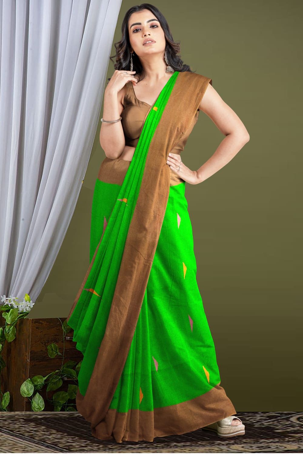 Khadi Cotton Saree