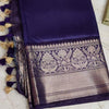 Pure Handwoven Silk LInen Banarasi