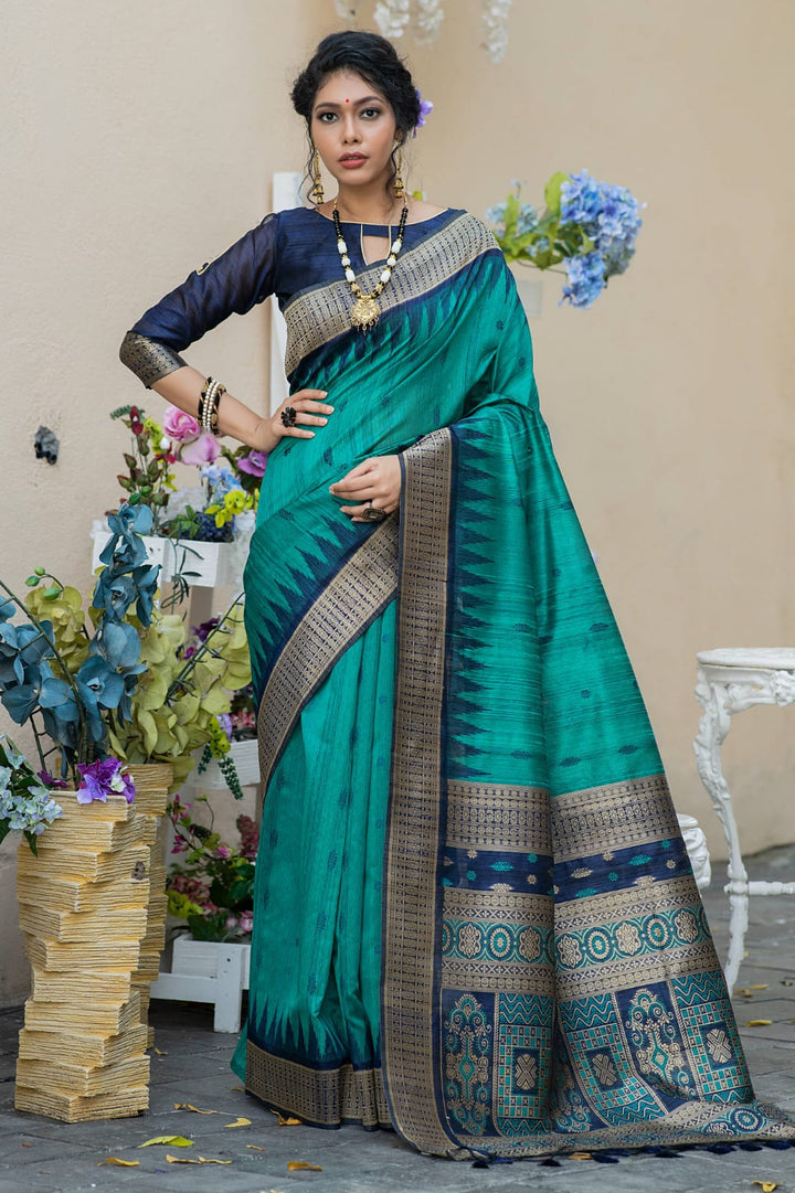 Tussar Silk Saree