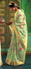 Fancy Designer Linen Saree