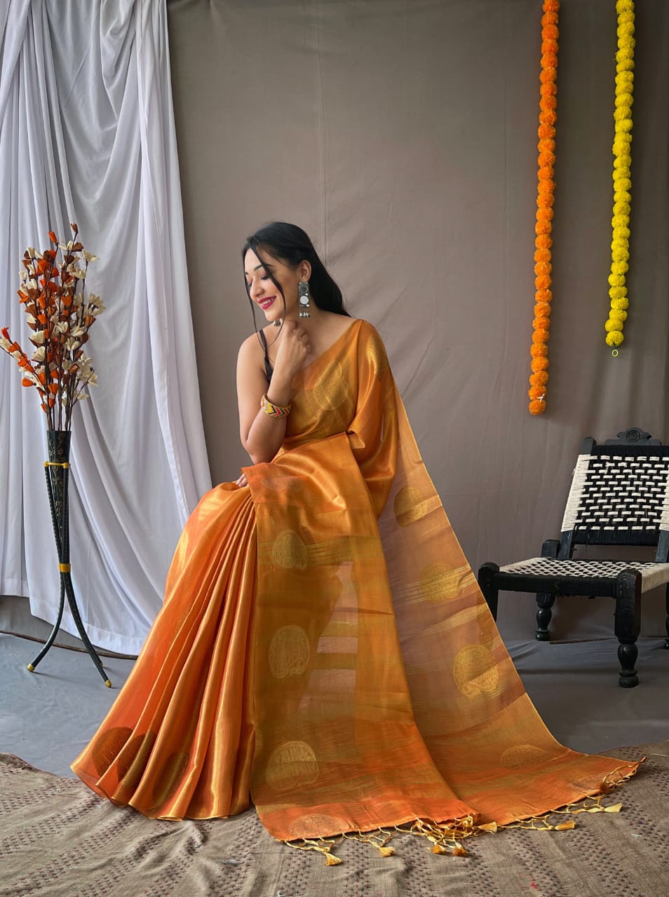 Banarasi  Tissue Silk Saree