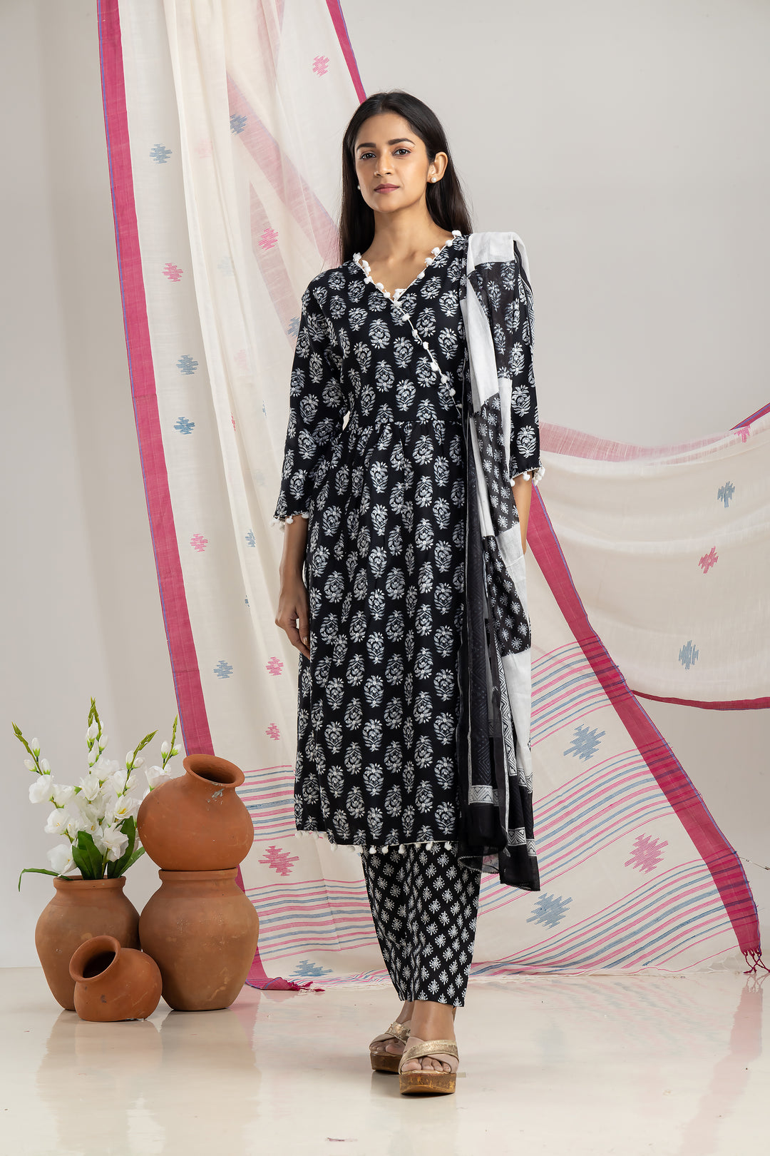 Kurti Pant Dupatta Set