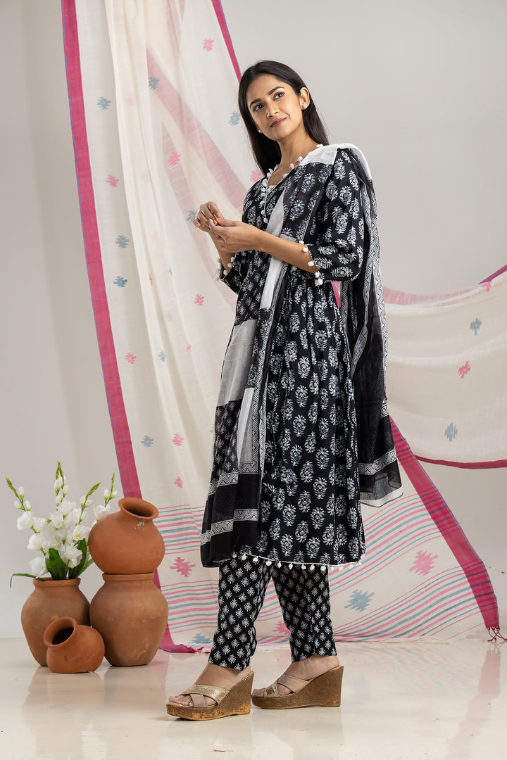 Kurti Pant Dupatta Set