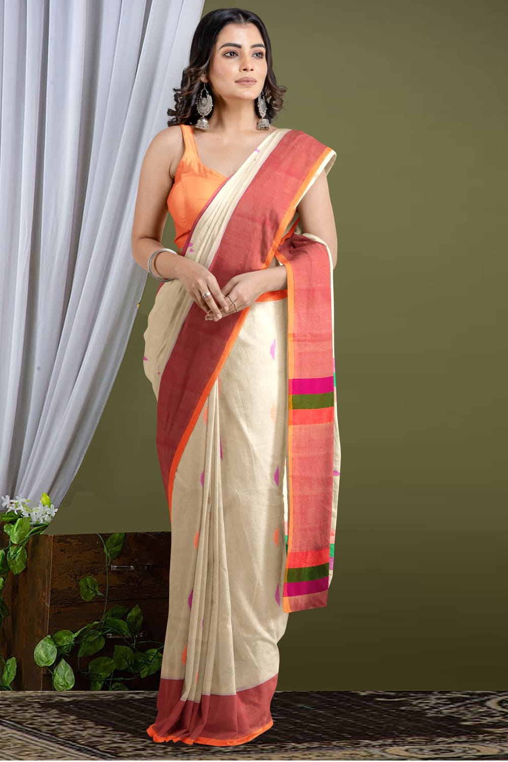 Khadi Cotton Saree