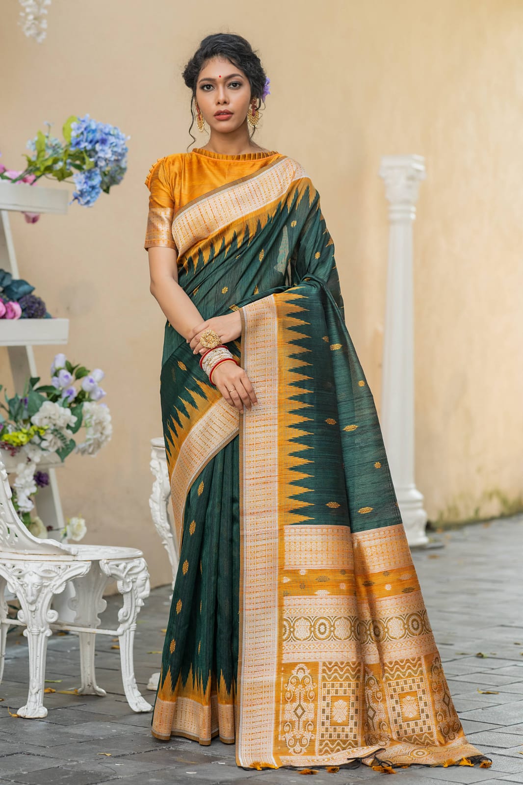 Tussar Silk Saree