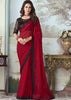 Rock The Party (Darling Red)  Sequin Saree