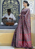 Kashmiri Weaving Silk Saree